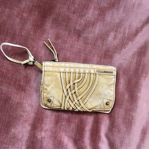 Oniell Yellow Clutch Wristlet